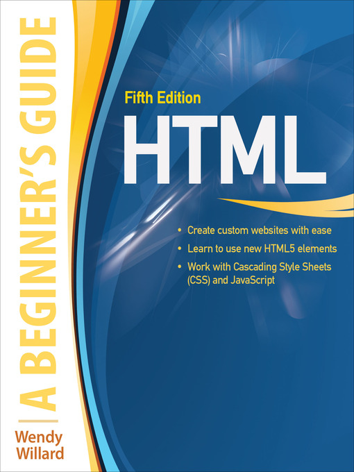 Title details for HTML by Wendy Willard - Available